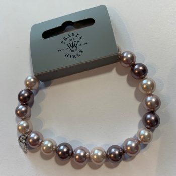 Pearls For Girls Armband Mother of Pearls - mixade färger