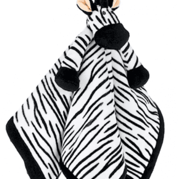 Diinglisar Snuttefilt, Zebra svart-vit